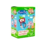 Fruitfunk vaarikamaitselised puuviljasüdamed, 5 tk x 16 g karbis, Põrsas Peppa