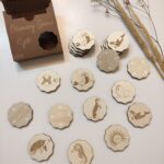 Montessori puidust mälumäng, meri