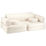 WIGIWAMA 9-osaline mooduldiivan- Cream White