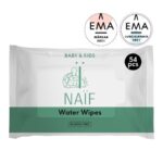 NAÏF plastikuvabad ja 100% biolagunevad niisked salvrätikud, 54 tk pakis