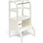 VAFFA staatiline tool, reguleeritav, valge