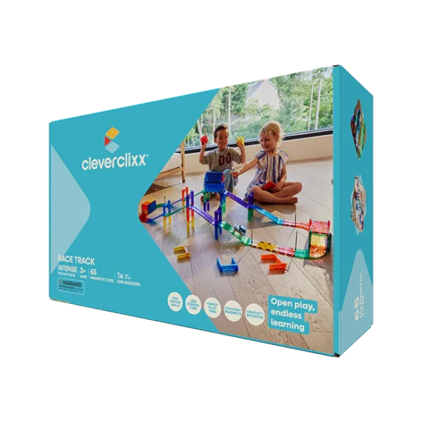 Cleverclixx magnetklotside komplekt Race tracki intense