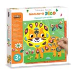 Meisterdamiskomplekt korduvkasutatavate kleepsudega in My Savannah, Crea Lign