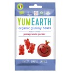 YumEarth Organic kummikommid granaatõunamaitselised, 50 g
